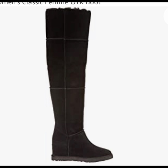 COPY - Ugg Women’s Classic Femme OTK Boot - Picture 1 of 8